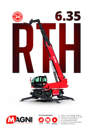 Teleskopen mit Oberwagen MAGNI RTH 6.35 SH