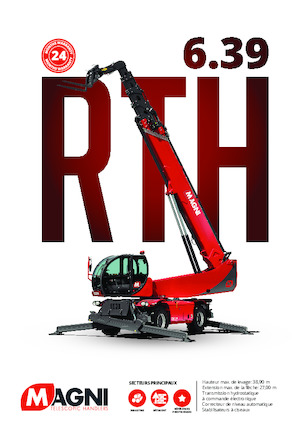 Teleskopen mit Oberwagen MAGNI RTH 6.39 SH