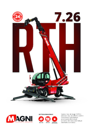 Teleskopen mit Oberwagen MAGNI RTH 7.26 SH