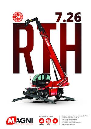 Teleskopen mit Oberwagen MAGNI RTH 7.26 SH