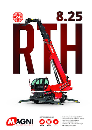 Teleskopen mit Oberwagen MAGNI RTH 8.25 SH