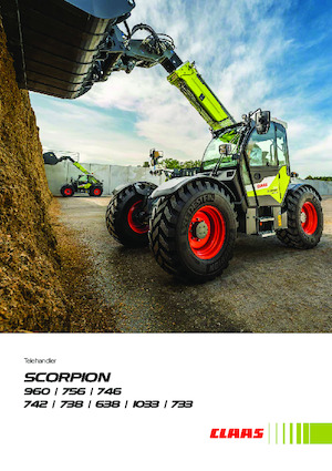 Teleskopen starr Claas Scorpion 738