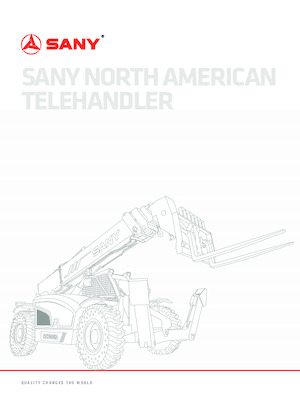 Teleskopen starr Sany STH844