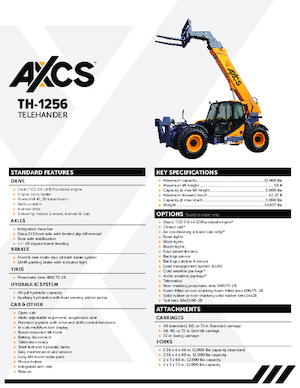 Teleskopen starr AXCS TH-1256