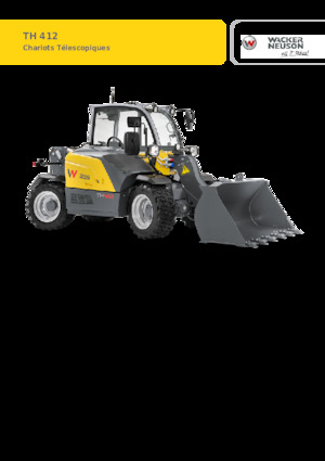 Teleskopen starr Wacker Neuson TH412