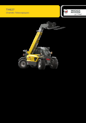 Teleskopen starr Wacker Neuson TH627