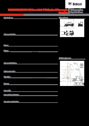 Teleskopen starr Bobcat TL30.60 Low Cab 100 V