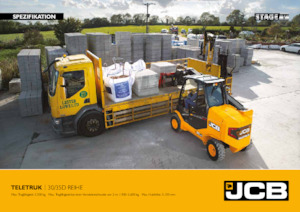 Teleskopen starr JCB TLT 35-23D