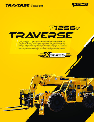 Teleskopen starr Pettibone Traverse T1256X