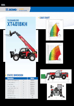Teleskopen starr XCMG XT4018KH