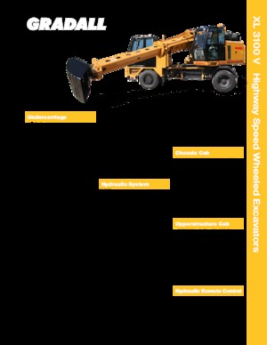 Teleskopbagger Gradall XL 3100 V