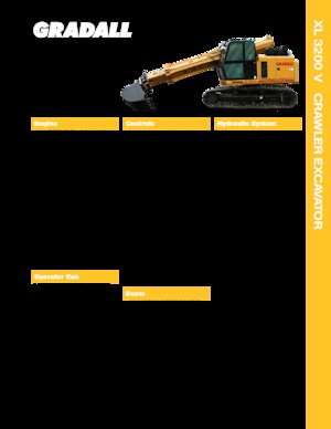 Teleskopbagger Gradall XL 3200 V