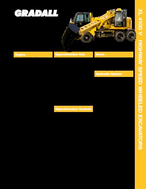 Teleskopbagger Gradall XL 4100 V