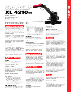 Teleskopbagger Gradall XL 4210 III