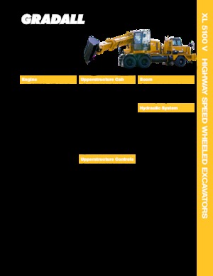 Teleskopbagger Gradall XL 5100 V