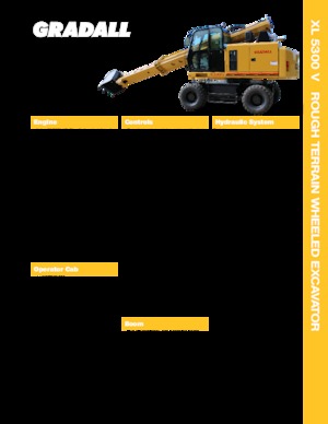 Teleskopbagger Gradall XL 5300 V