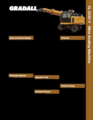 Teleskopbagger Gradall XL 5320 V