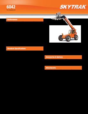 Teleskopen starr JLG 6042