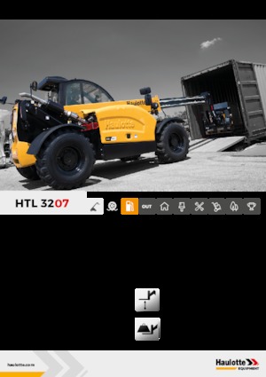 Teleskopen starr Haulotte HTL3207