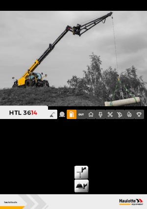 Teleskopen starr Haulotte HTL3614