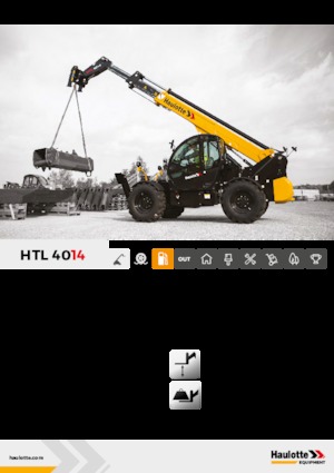 Teleskopen starr Haulotte HTL4014