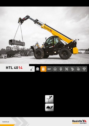 Teleskopen starr Haulotte HTL4014