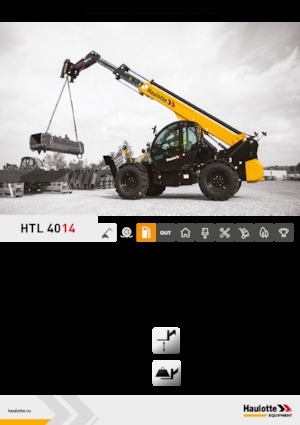 Teleskopen starr Haulotte HTL4014