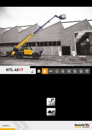 Teleskopen starr Haulotte HTL4017