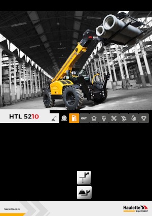 Teleskopen starr Haulotte HTL5210