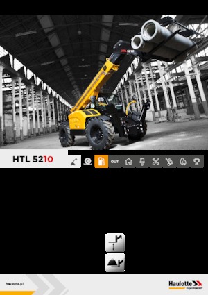 Teleskopen starr Haulotte HTL5210