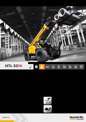 Teleskopen starr Haulotte HTL5210