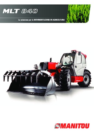 Teleskopen starr Manitou MLT 840-115 PS