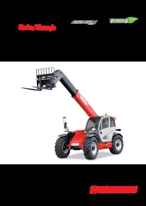 Teleskopen starr Manitou MT 835 Easy