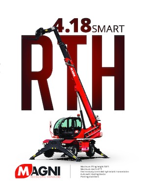 Teleskopen mit Oberwagen MAGNI RTH 4.18 Smart
