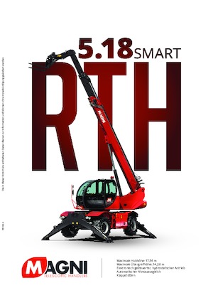 Teleskopen mit Oberwagen MAGNI RTH 5.18 Smart