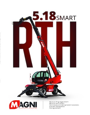 Teleskopen mit Oberwagen MAGNI RTH 5.18 Smart