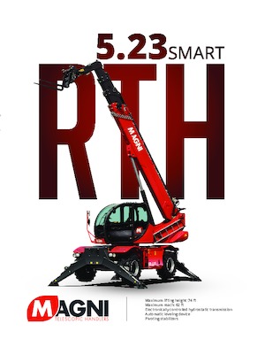 Teleskopen mit Oberwagen MAGNI RTH 5.23 Smart
