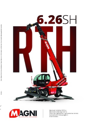 Teleskopen mit Oberwagen MAGNI RTH 6.26 SH