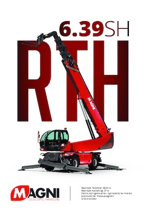 Teleskopen mit Oberwagen MAGNI RTH 6.39 SH