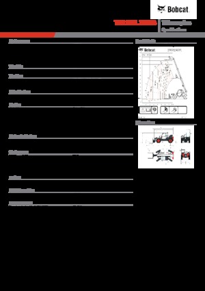 Teleskopen starr Bobcat T35.105L 75 IV