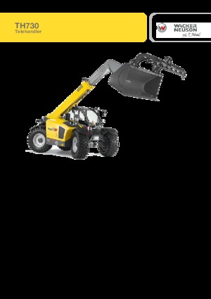 Teleskopen starr Wacker Neuson TH730 