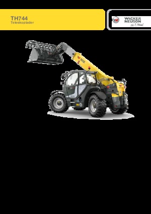 Teleskopen starr Wacker Neuson TH744 