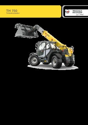 Teleskopen starr Wacker Neuson TH750