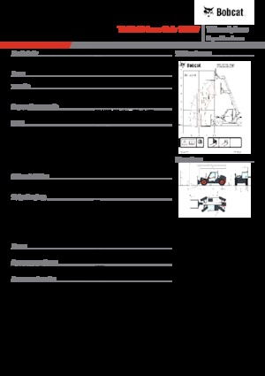 Teleskopen starr Bobcat TL26.60 Low Cab 100 IV