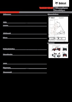 Teleskopen starr Bobcat TL35.70 100 IV