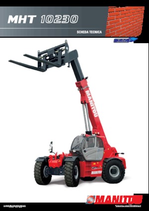 Teleskopen starr Manitou MHT 10230