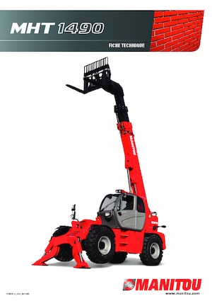 Teleskopen starr Manitou MHT 1490