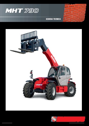 Teleskopen starr Manitou MHT 790