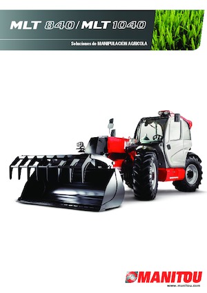 Teleskopen starr Manitou MLT 840-145 PS