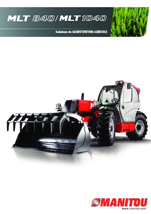 Teleskopen starr Manitou MLT 840-145 PS